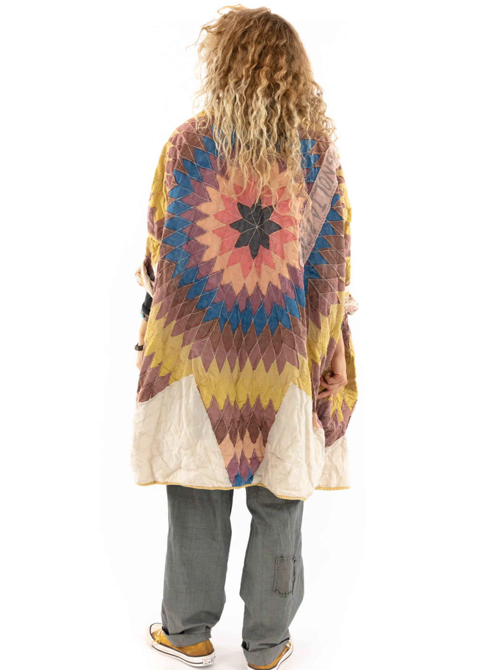 Magnolia Pearl Quiltwork Taos Kimono Jacket 540 Mateo