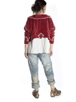 Magnolia Pearl Velvet Oracle Cropped Coat jacket 463 dorothy