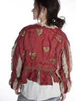 Magnolia Pearl Silk Cropped Monique Jacket 456 bastille