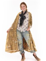 Magnolia Pearl Embroidered OLeary Coat jacket 471 baltic amber