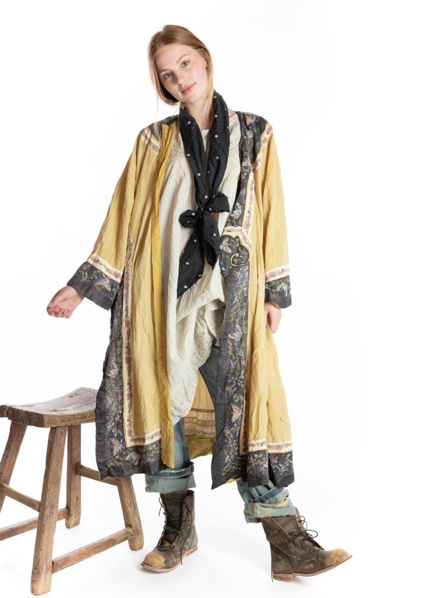Magnolia Pearl Miggy Oriental Coat Jacket 392 Marigold