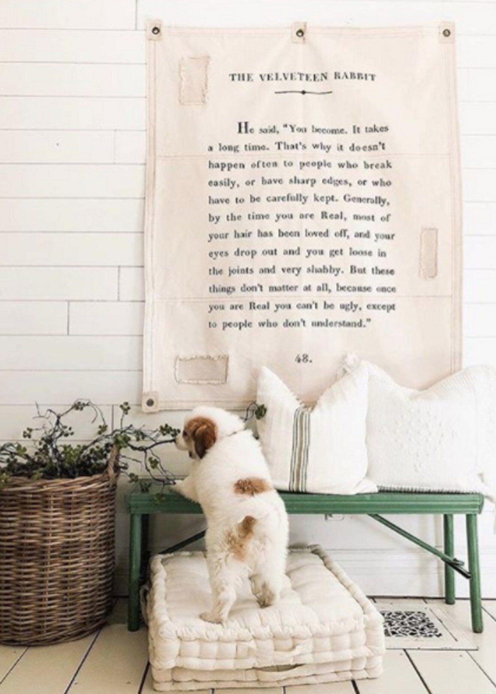 Sugarboo & Co. Sugarboo & Co Velveteen Rabbit Wall Tarp