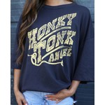 Livy Lu Honky Tonk Angel Tshirt O/S #50-TPS