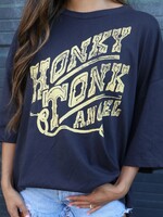 Livy Lu Honky Tonk Angel Tshirt O/S #50-TPS