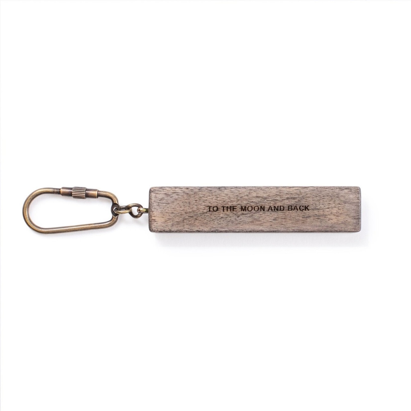 Sugarboo Sugarboo & Co Wood Quote Keychain