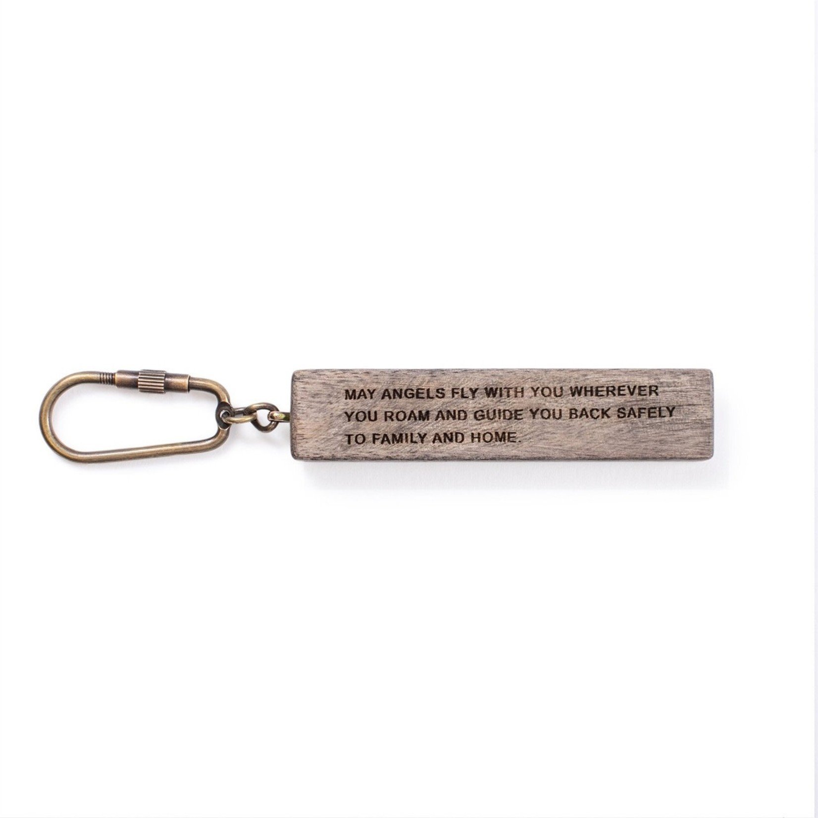 Sugarboo Sugarboo & Co Wood Quote Keychain