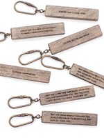 Sugarboo Wood Quote Keychain