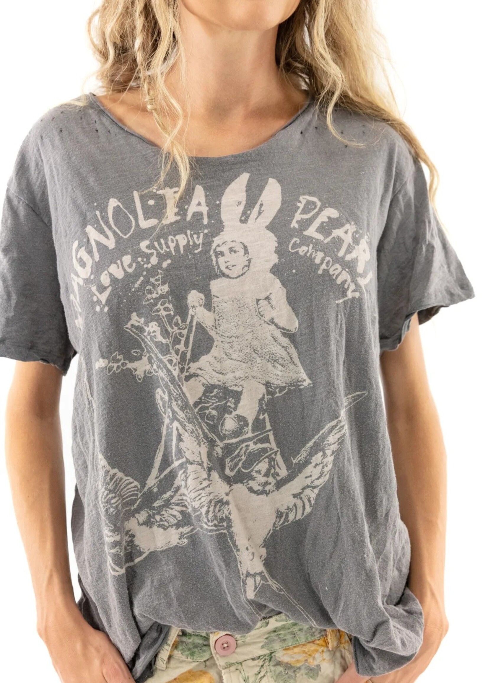 Magnolia Pearl Magnolia Pearl Clothing Riding Sparrows Tee Top 1321 Ozzy