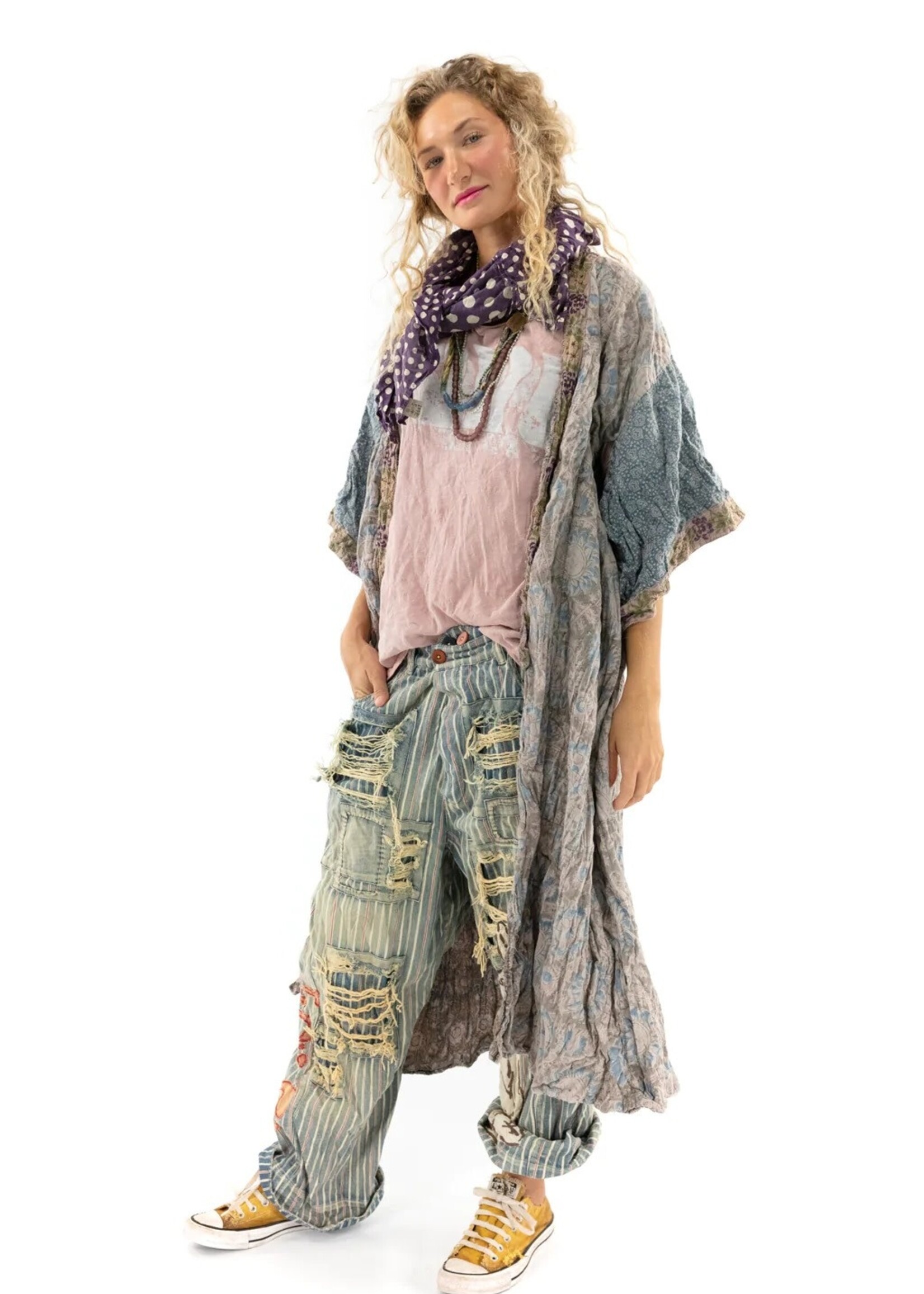 Magnolia Pearl Magnolia Pearl Clothing Follow the Sun Sinchu Kimono Jacket 605 Tessa