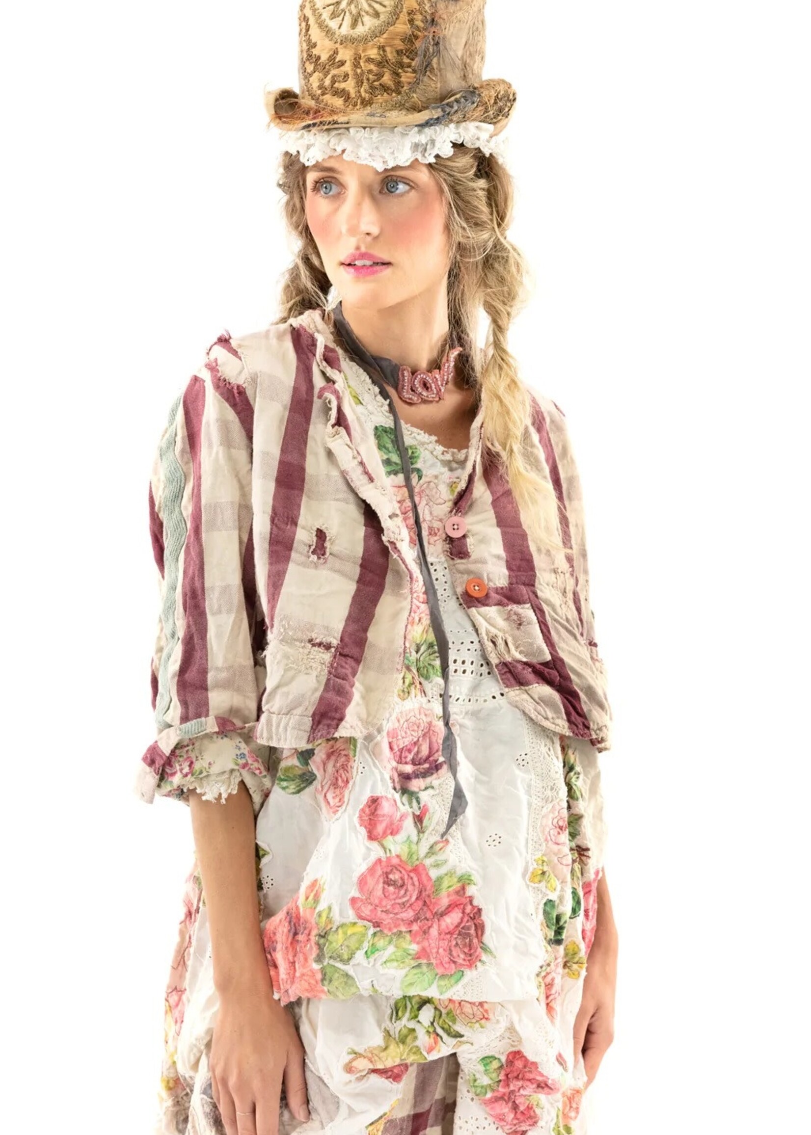 Magnolia Pearl Magnolia Pearl Clothing Cropped Kelley Coat Jacket 652 Ragdoll