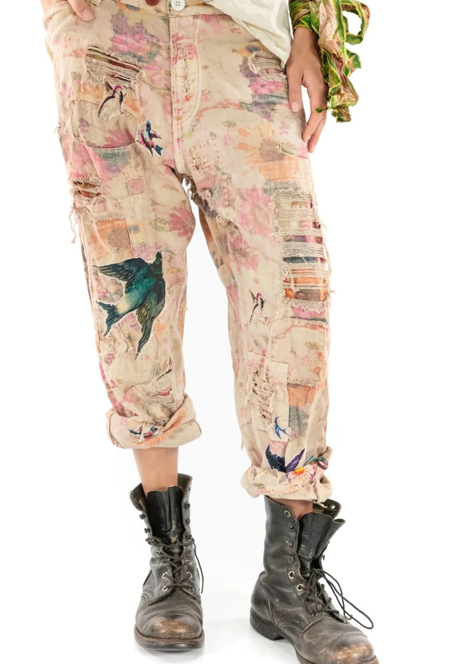 Magnolia Pearl Magnolia Pearl Clothing Printed Bobbie Trousers Pants 344 Arborist