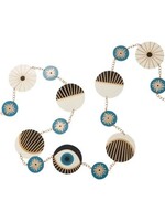 AD - Halloween Cosmic Metal Moon Phase Garland