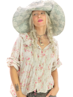 Magnolia Pearl Ana Lucia Layering Blouse Top 1276 Cottage