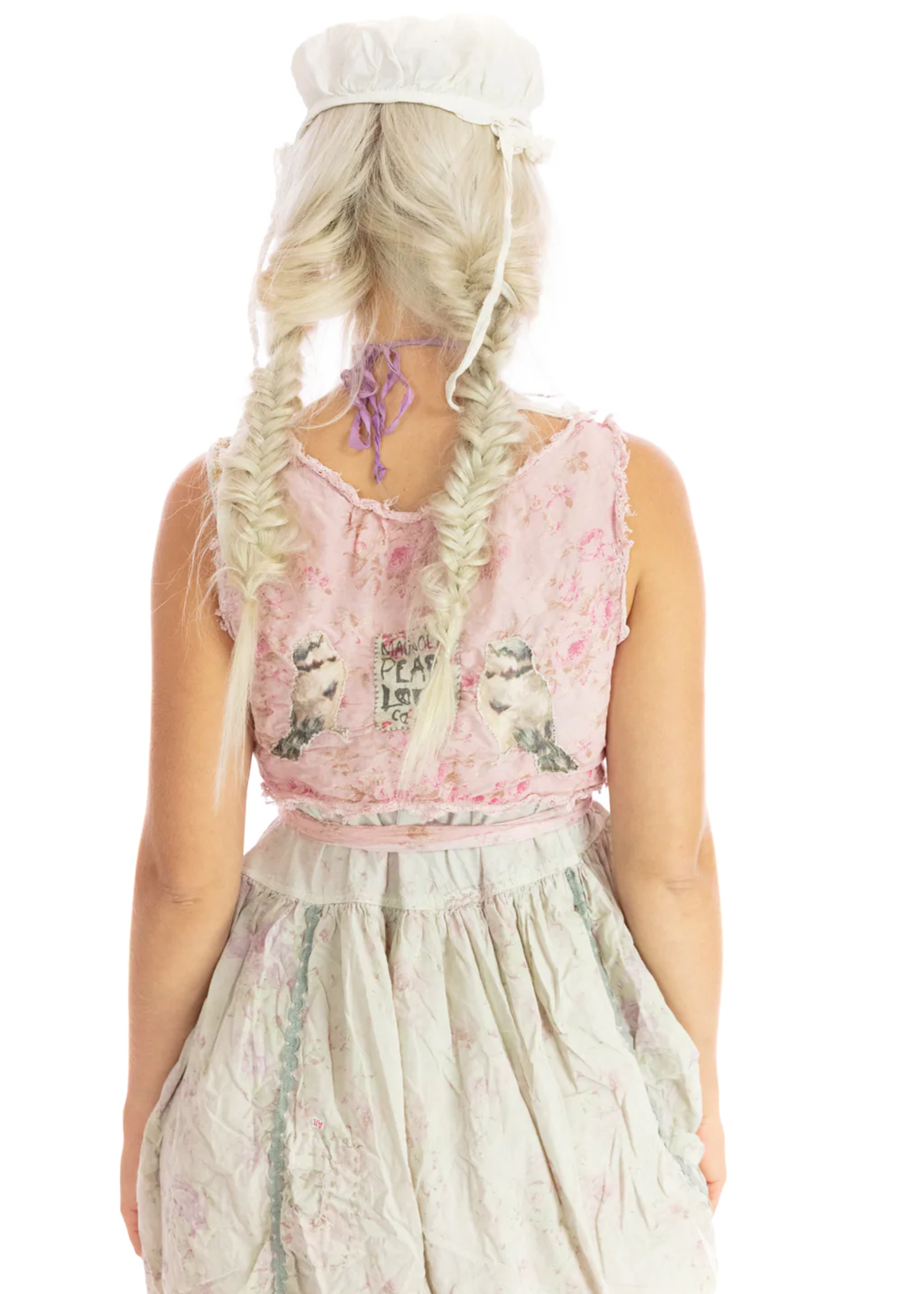 Magnolia Pearl Floral Faustine Wrap Tank 282 Pretty Bird