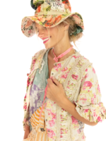 Magnolia Pearl Kitty Hyacinth Blouse Top 1260 Petunia One Size