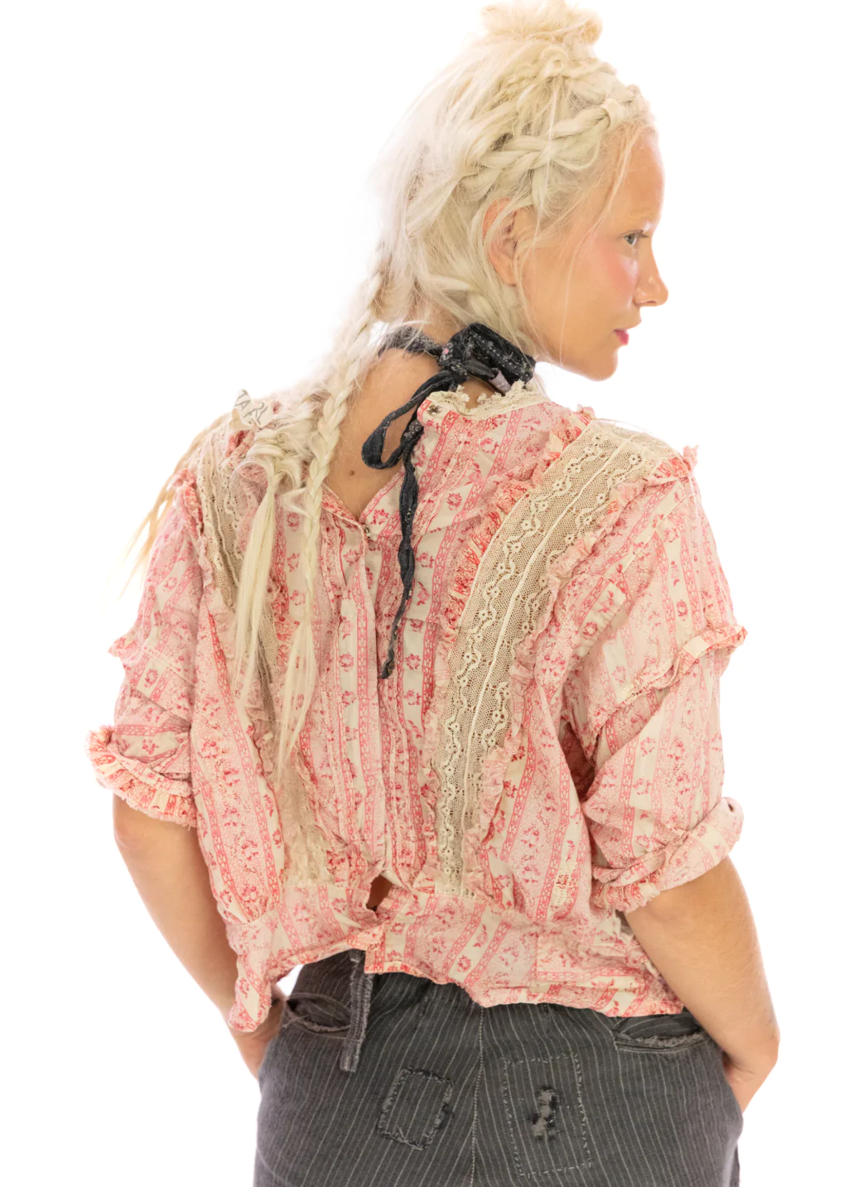 Magnolia Pearl Marburger Blouse Top 1207 tart