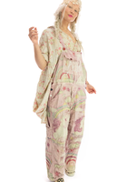 Magnolia Pearl Applique Unicorn Overalls 037 Fairytale