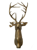 E+E Frankie Deer Head w/glasses wall mount