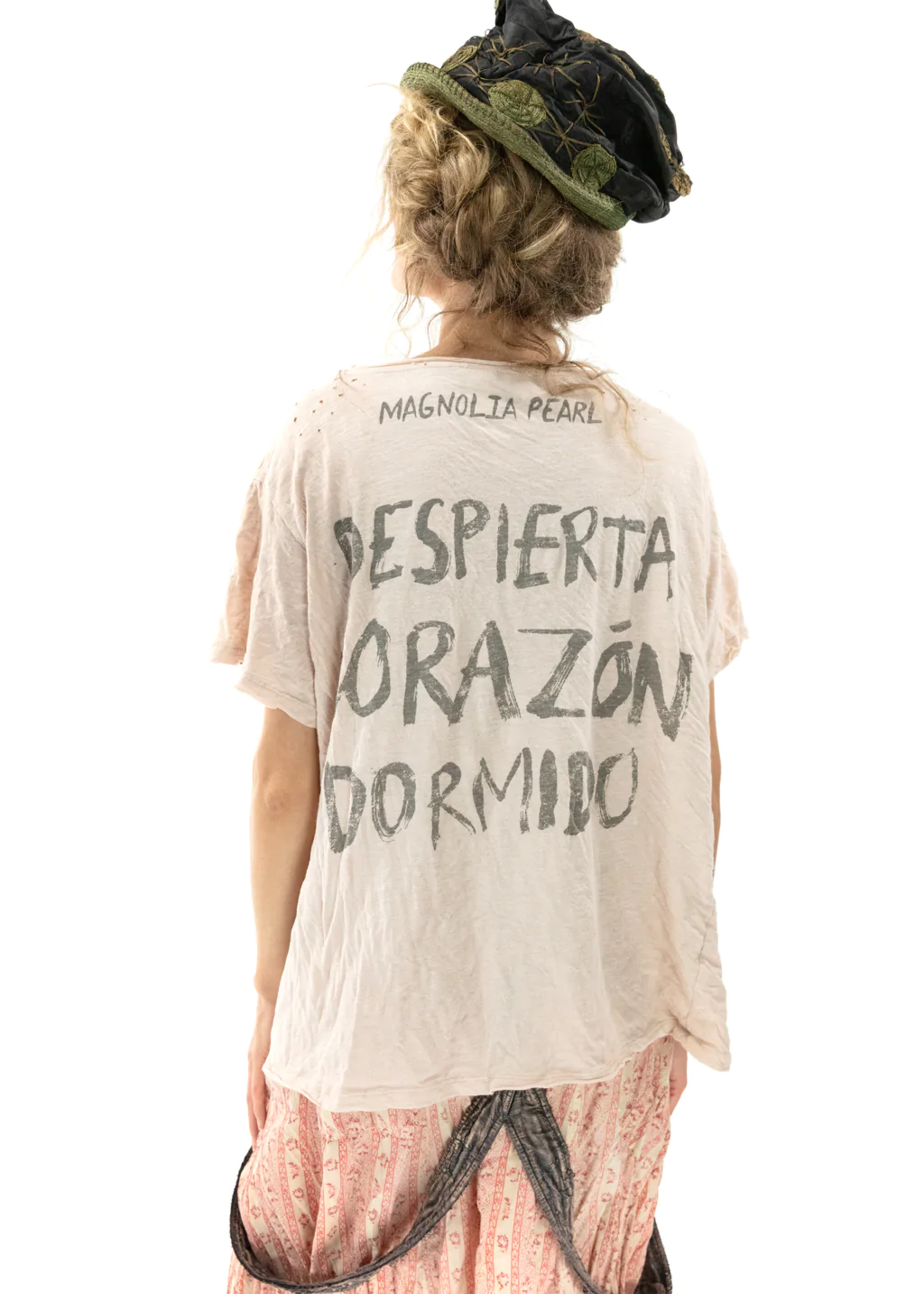 Magnolia Pearl Awaken Sleeping Heart Tee TOP 1352 Pinksalt
