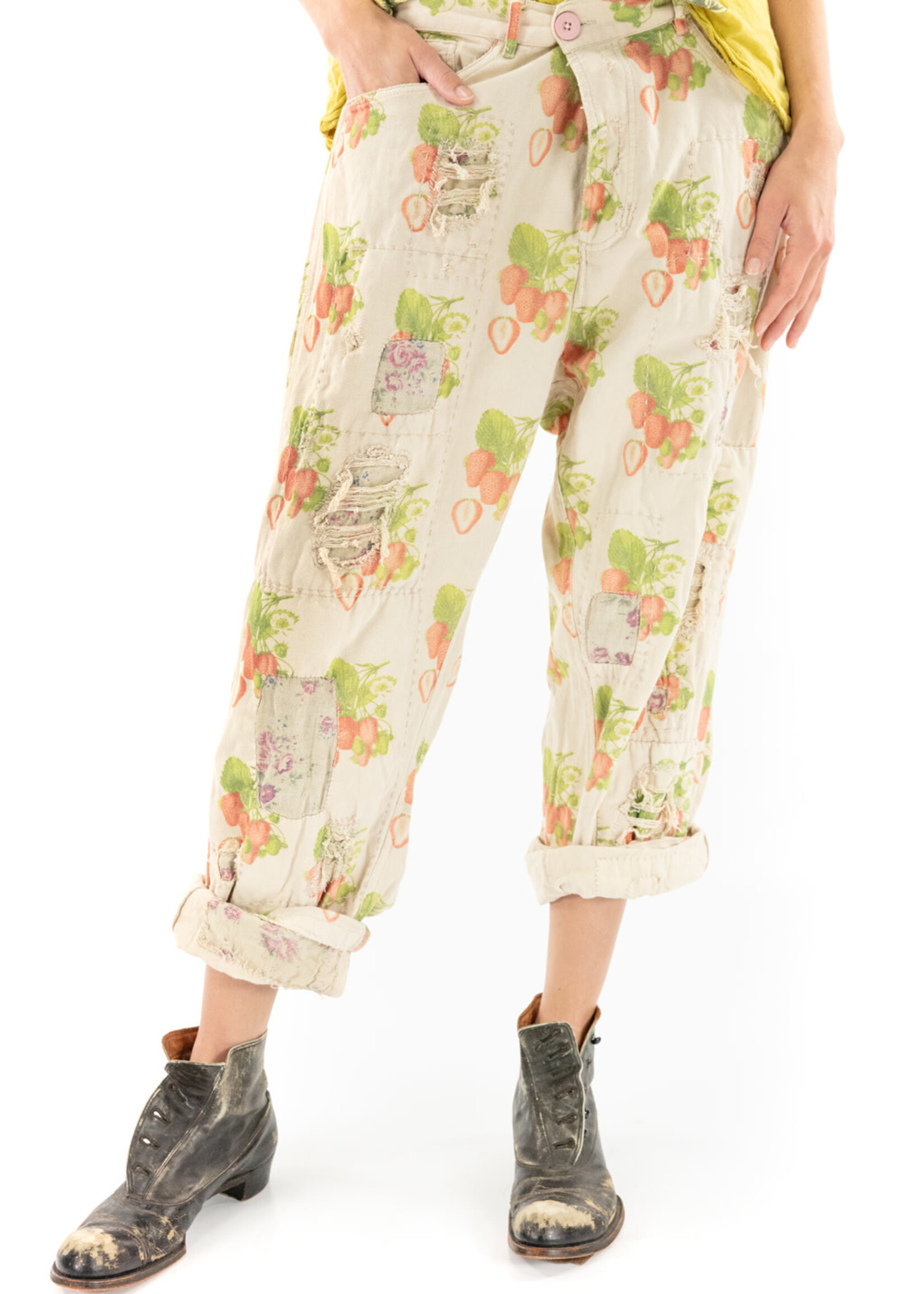 Magnolia Pearl Bobbie Trousers Pants 377 La Fraise
