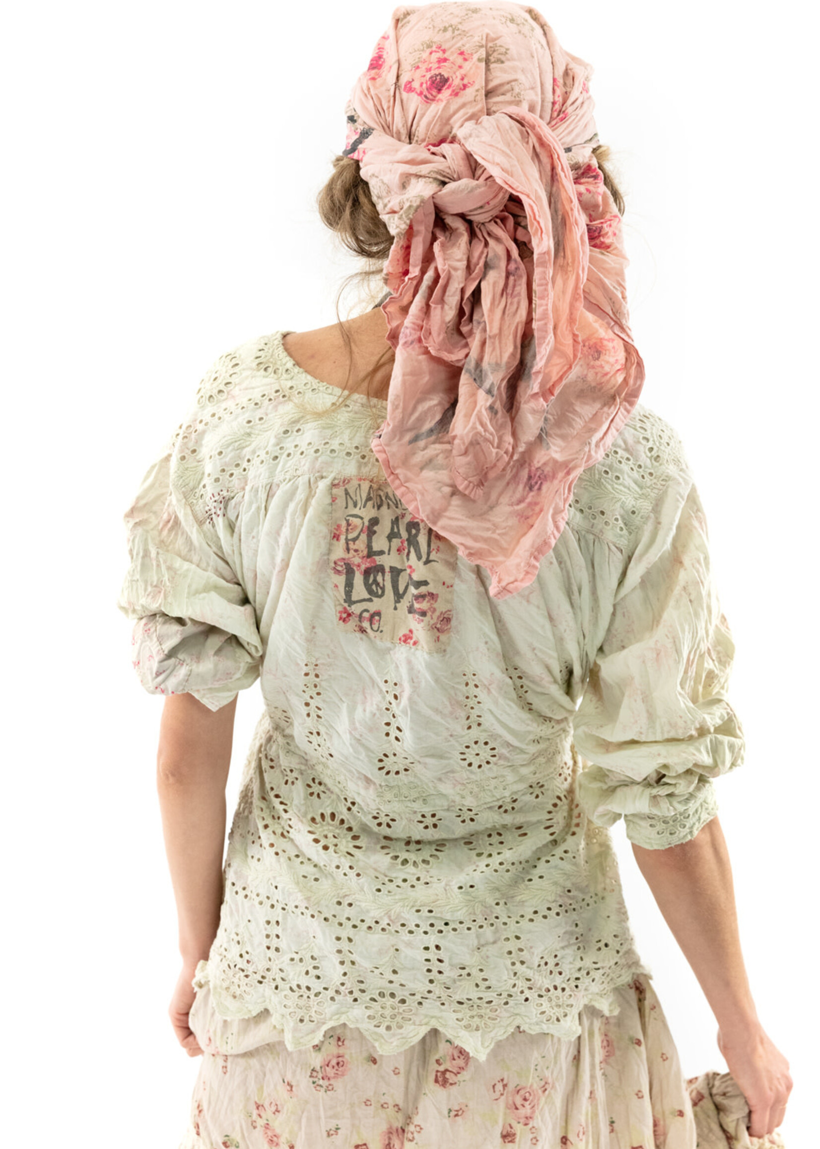 Magnolia Pearl Eyelet Flannery Smock Jacket 682 Porridge