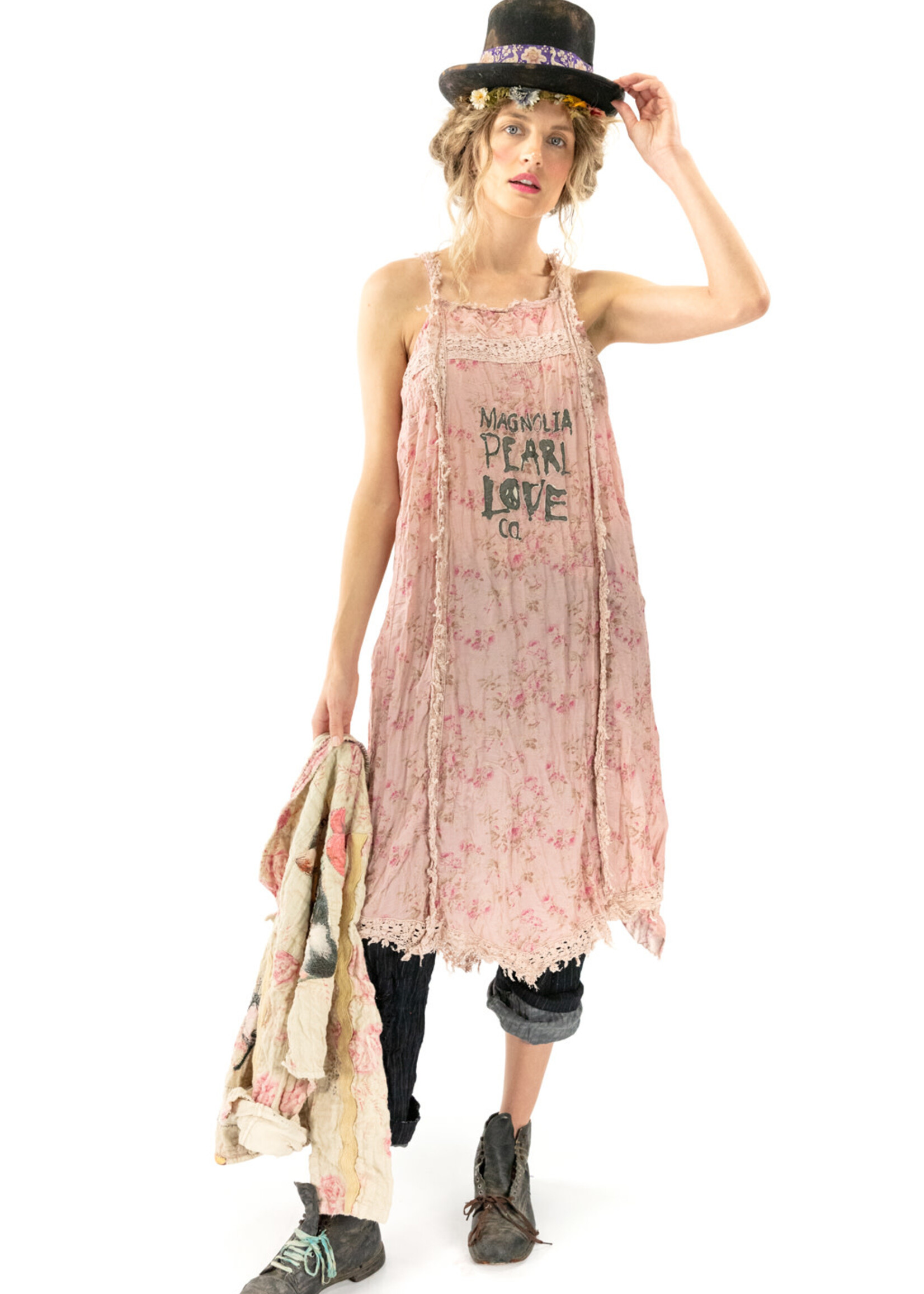 Magnolia Pearl Floral Anna Cecilie Slip Dress 878 Molly