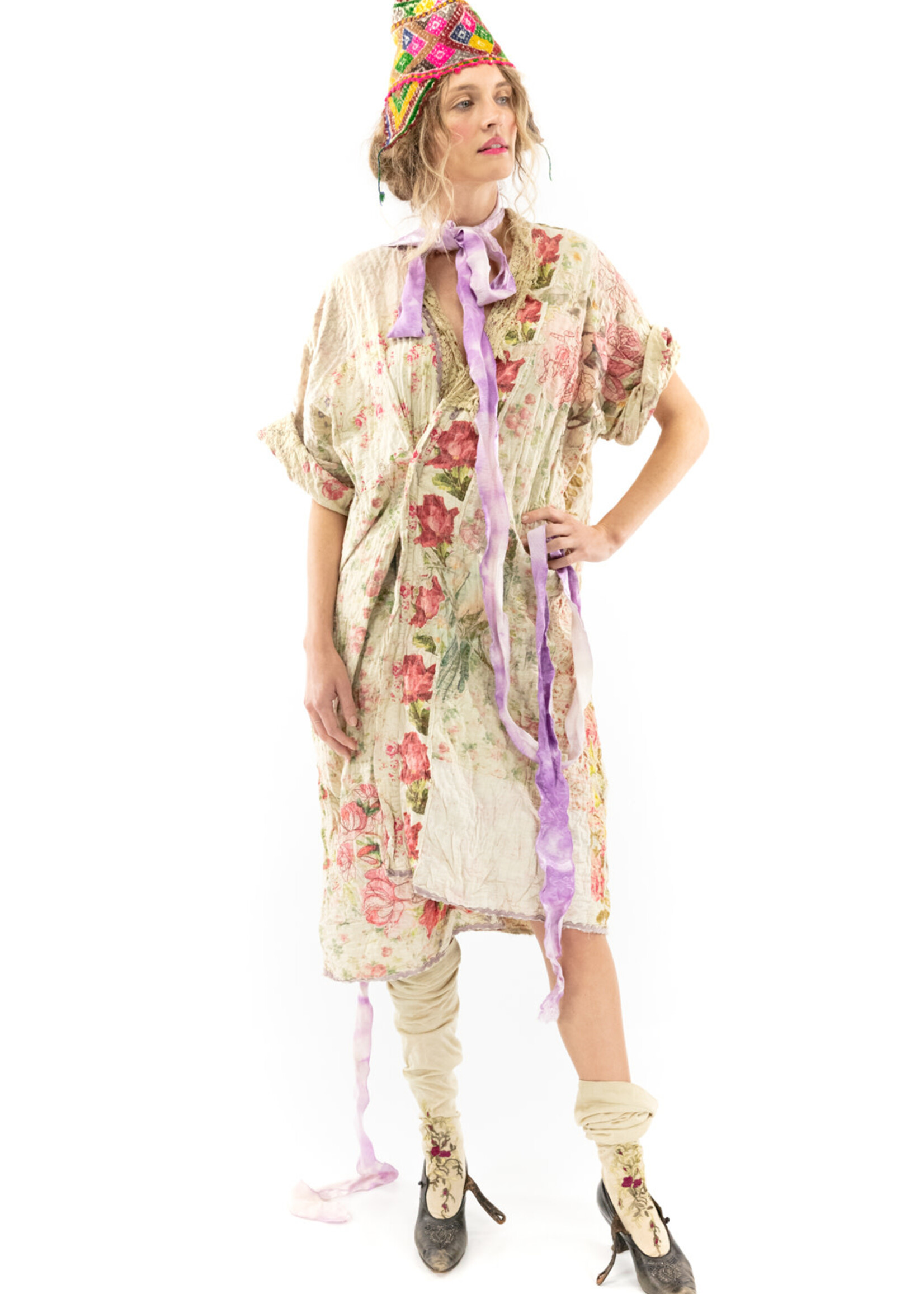 Magnolia Pearl Floral Patchwork Vijji Kimono Jacket 687 Wonderland