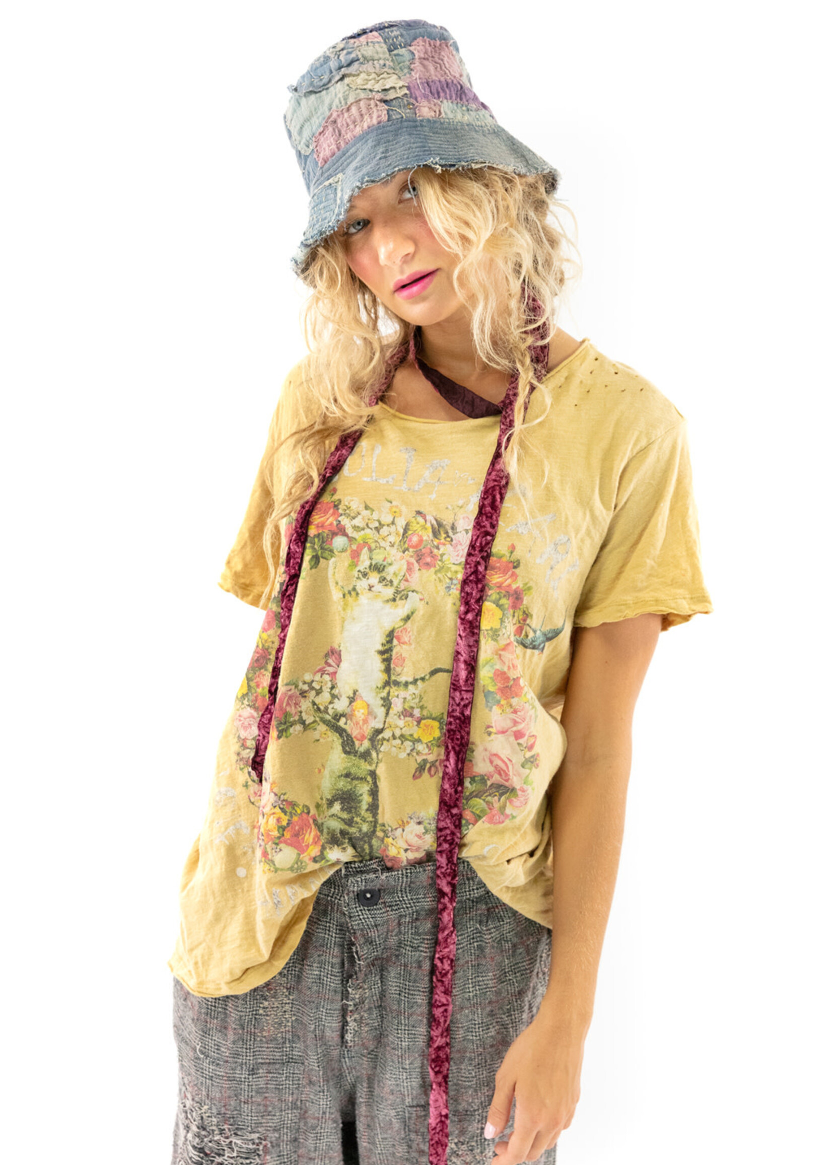 Magnolia Pearl For Loves Sake BF Tee Top 1345 Marigold