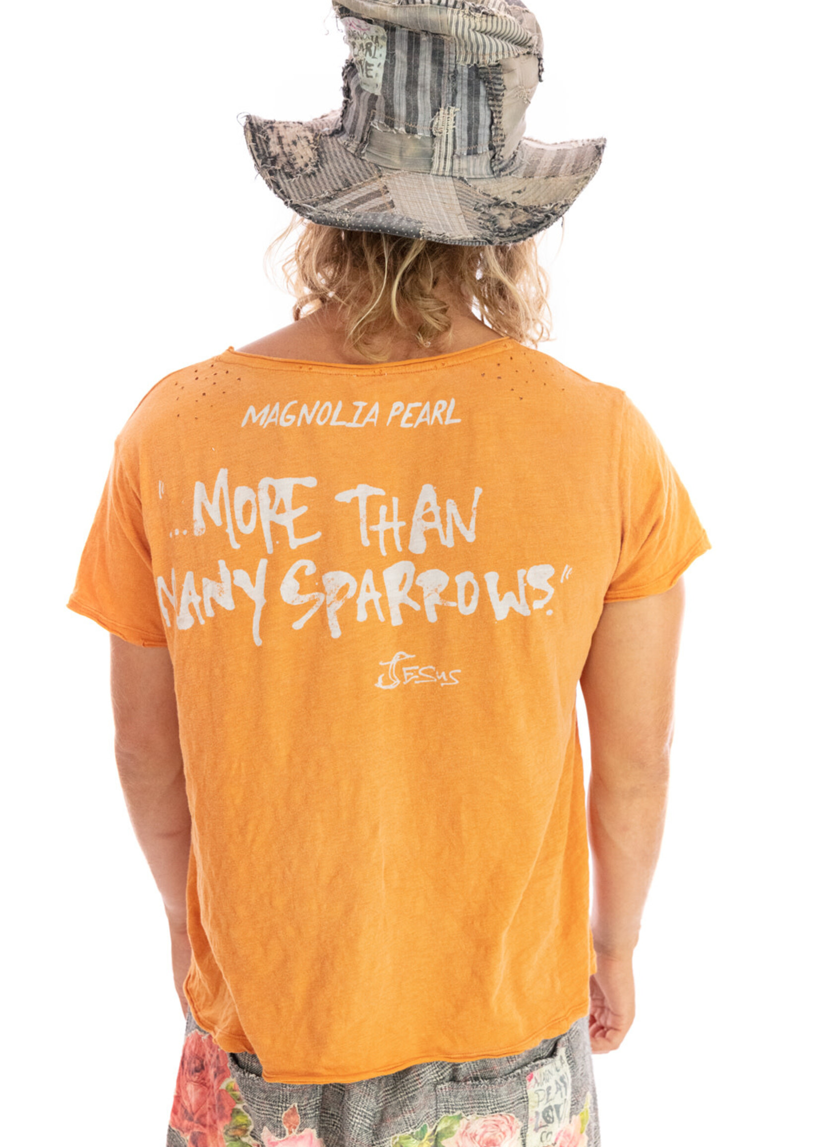 Magnolia Pearl Many Sparrows BF Tee Top 1340 Marmalade