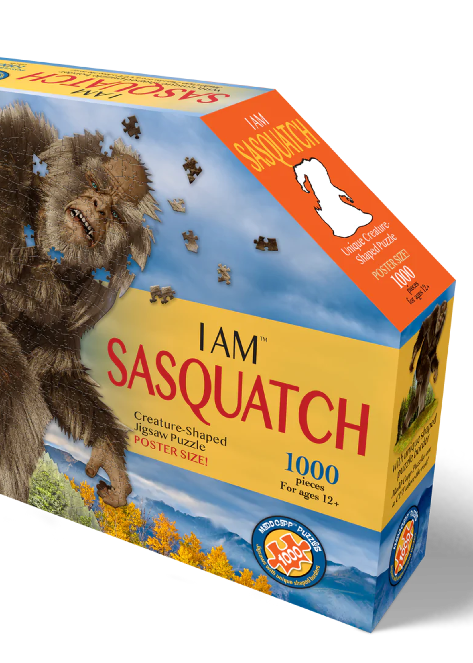Sasquatch Shaped Puzzle 1000pc