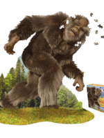 Madd Capp Bigfoot Sasquatch Shaped Puzzle 1000pc