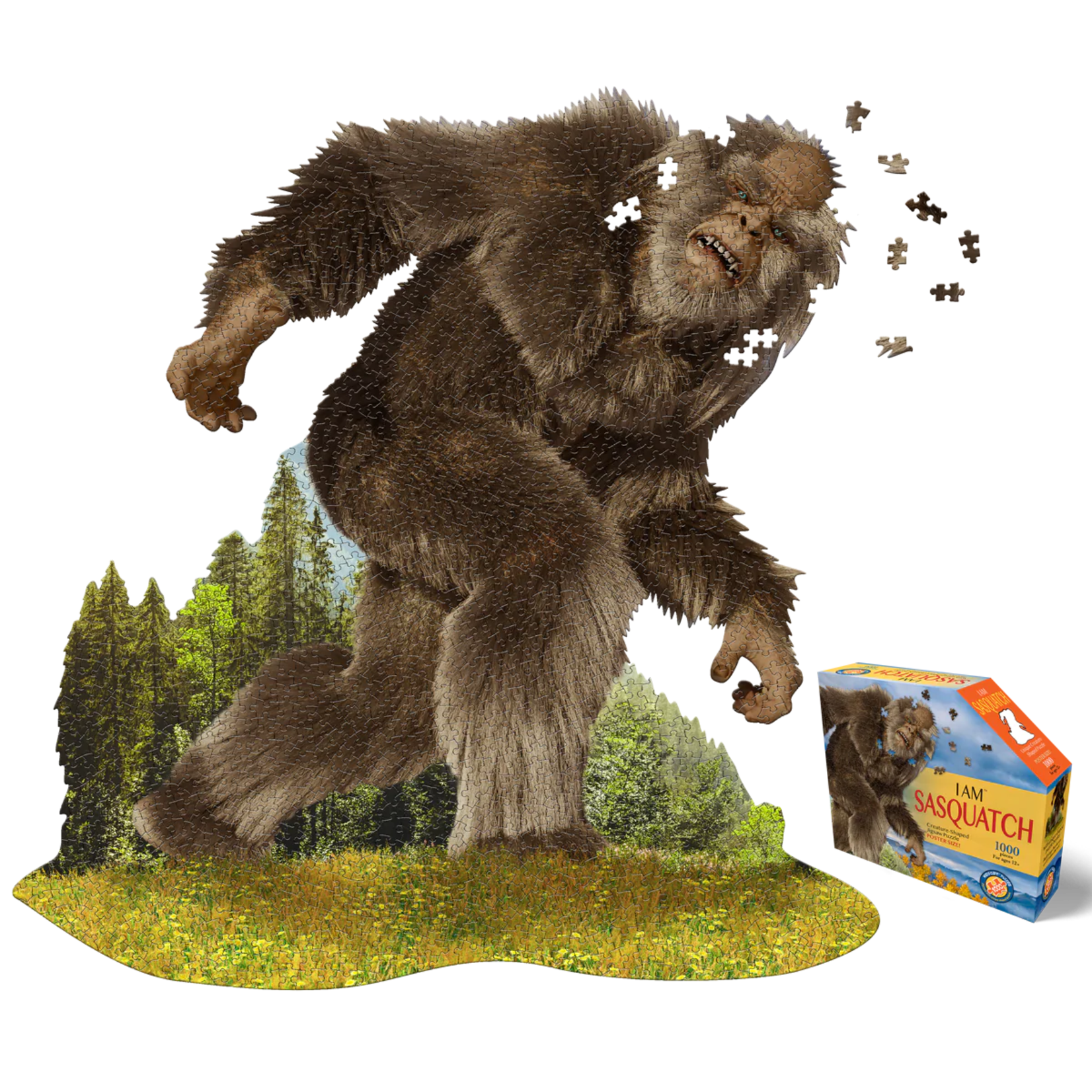 Sasquatch Shaped Puzzle 1000pc