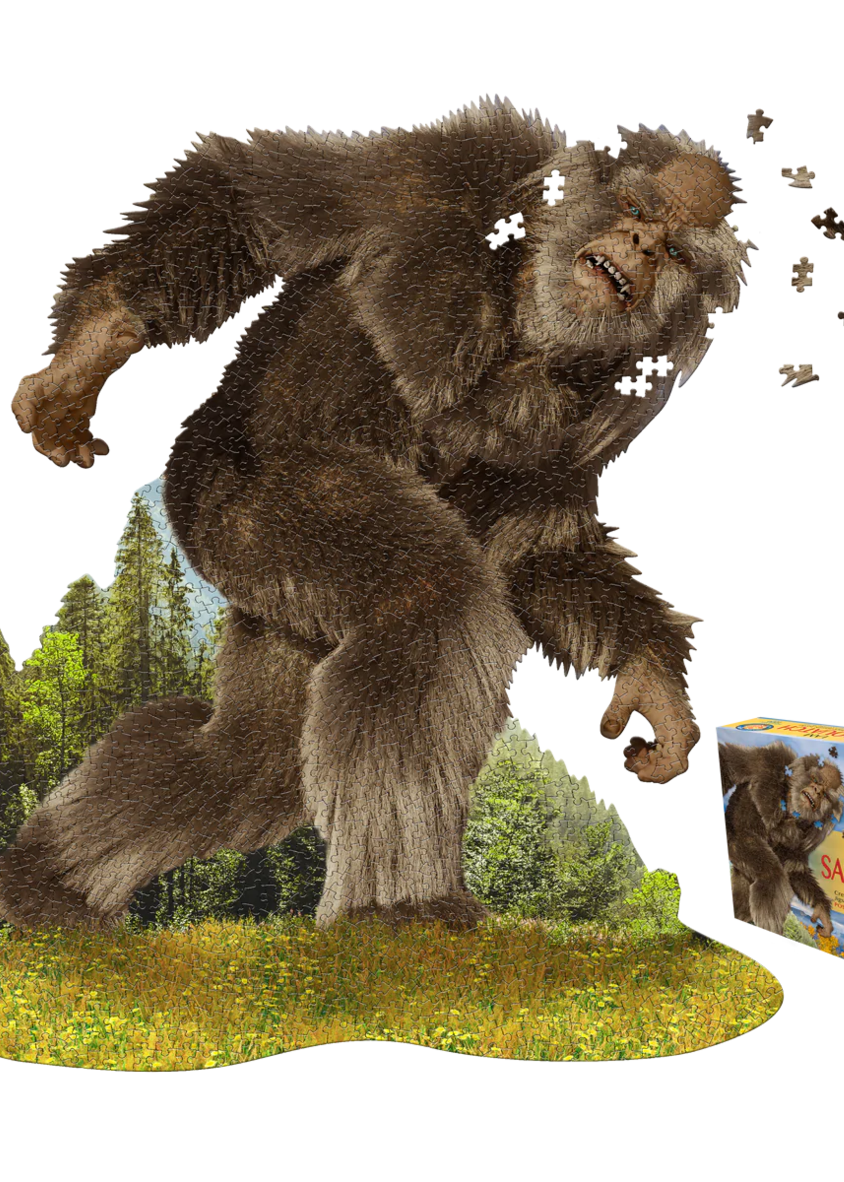 Sasquatch Shaped Puzzle 1000pc