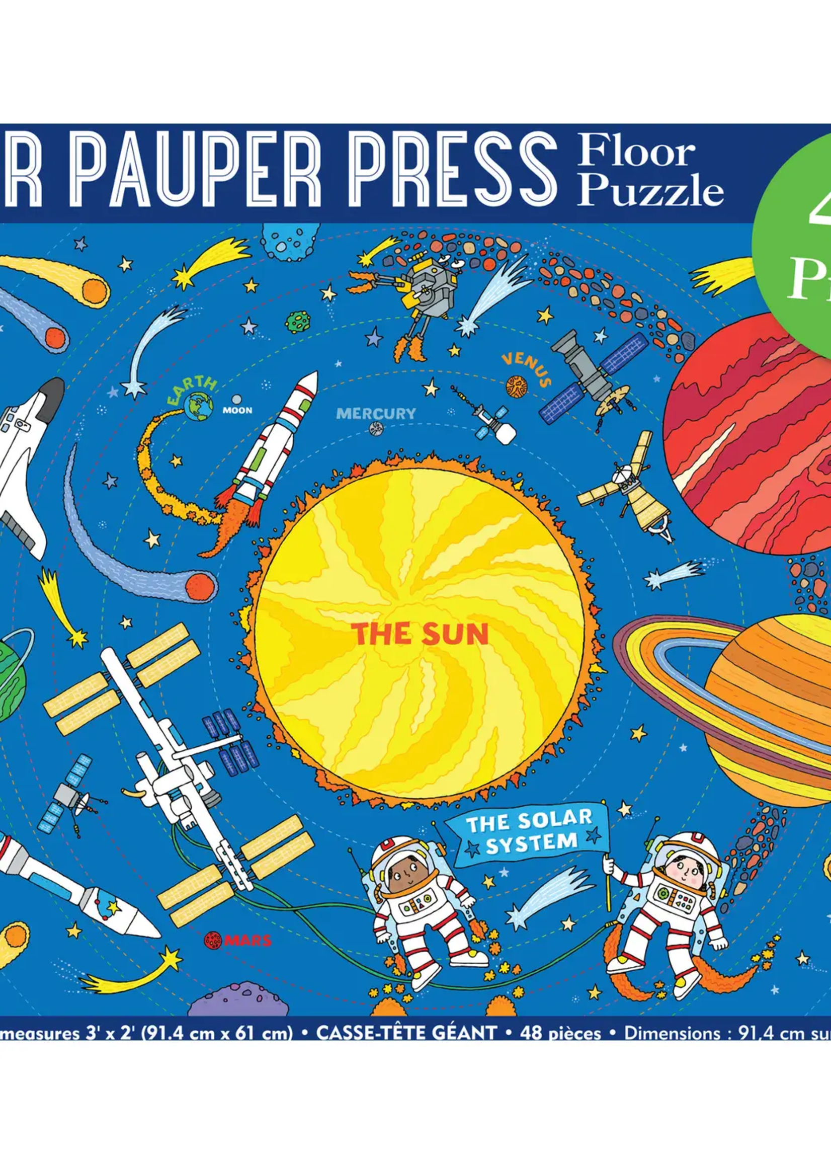 Solar System Floor Puzzle 48pc