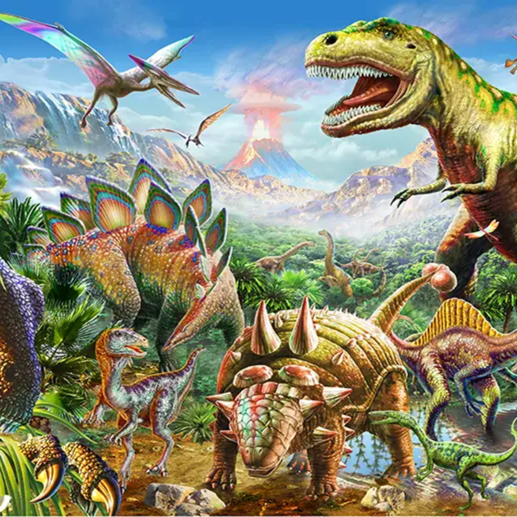 Dinosaur World Puzzle 1000pc