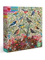 eeBoo Song Birds 1000pc puzzle