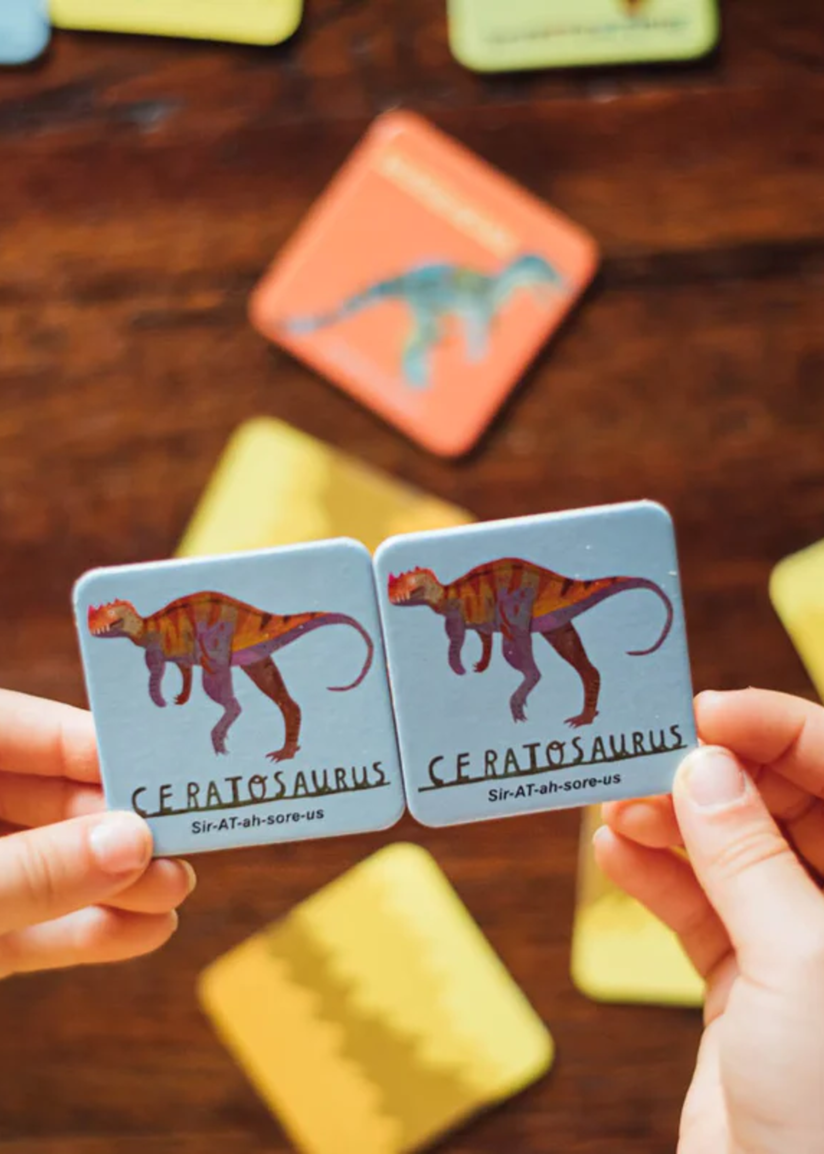 eeBoo Dinosaur Matching Game