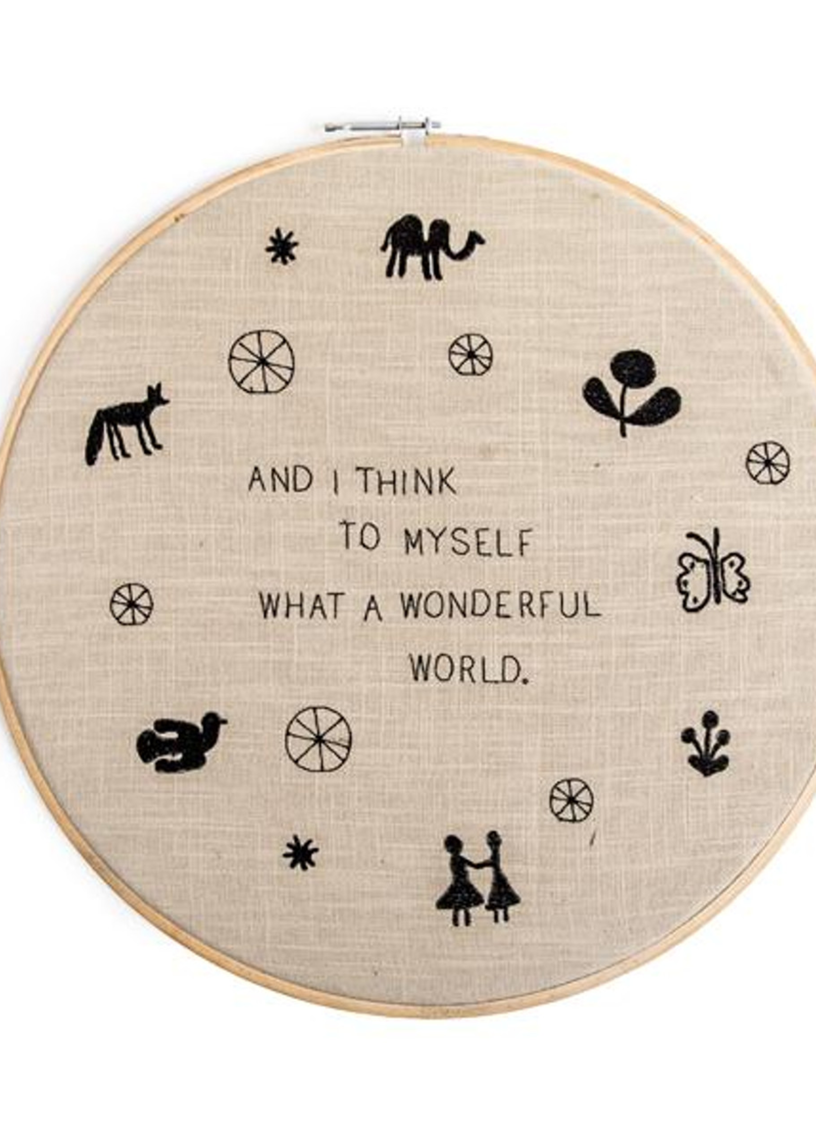 Sugarboo Wonderful World Hoop 18"