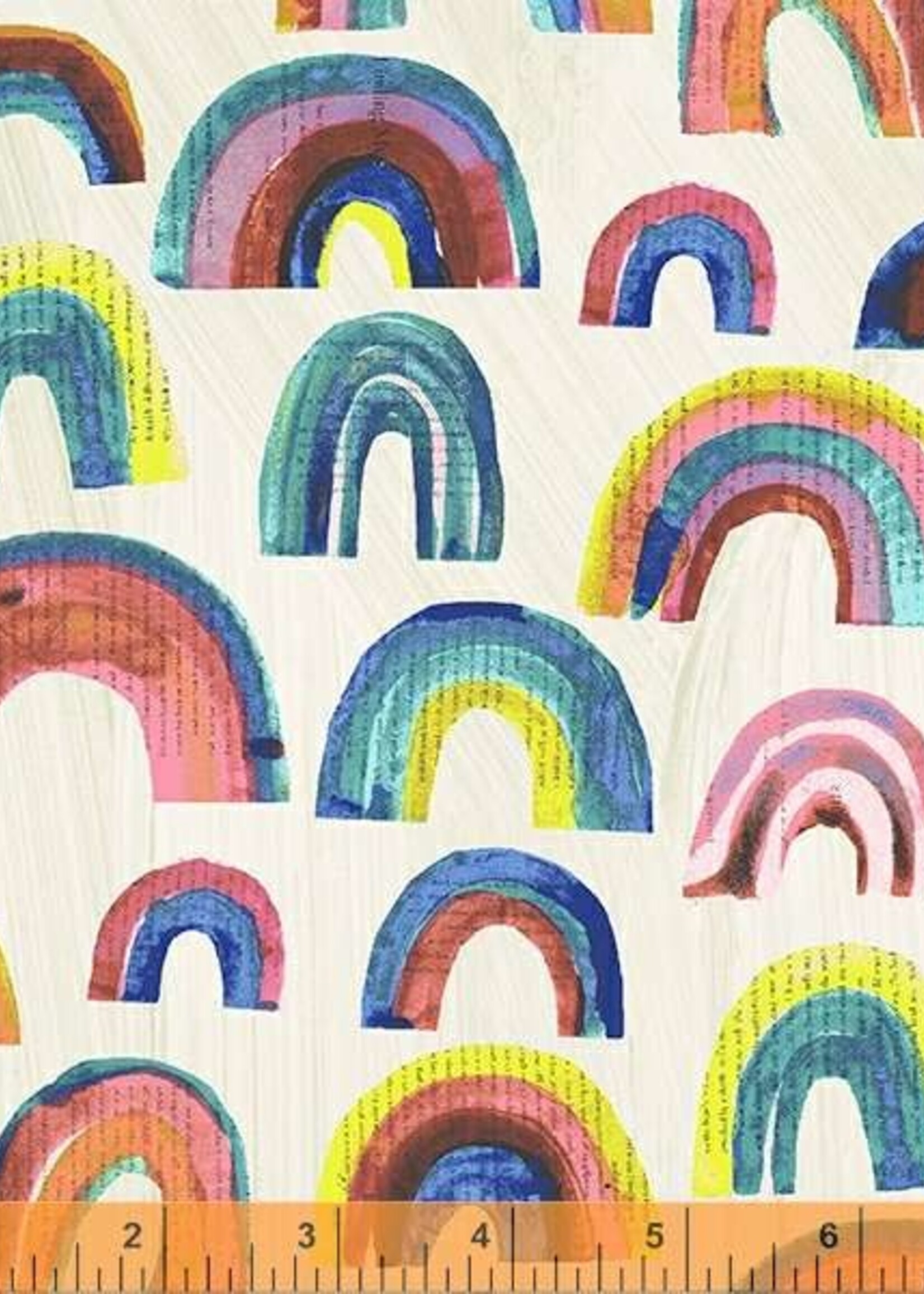 Windham Fabrics Carrie Bloomston Happy Rainbows Paper