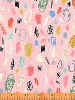Carrie Bloomston Windham Fabrics Carrie Bloomston Happy Artist Pink