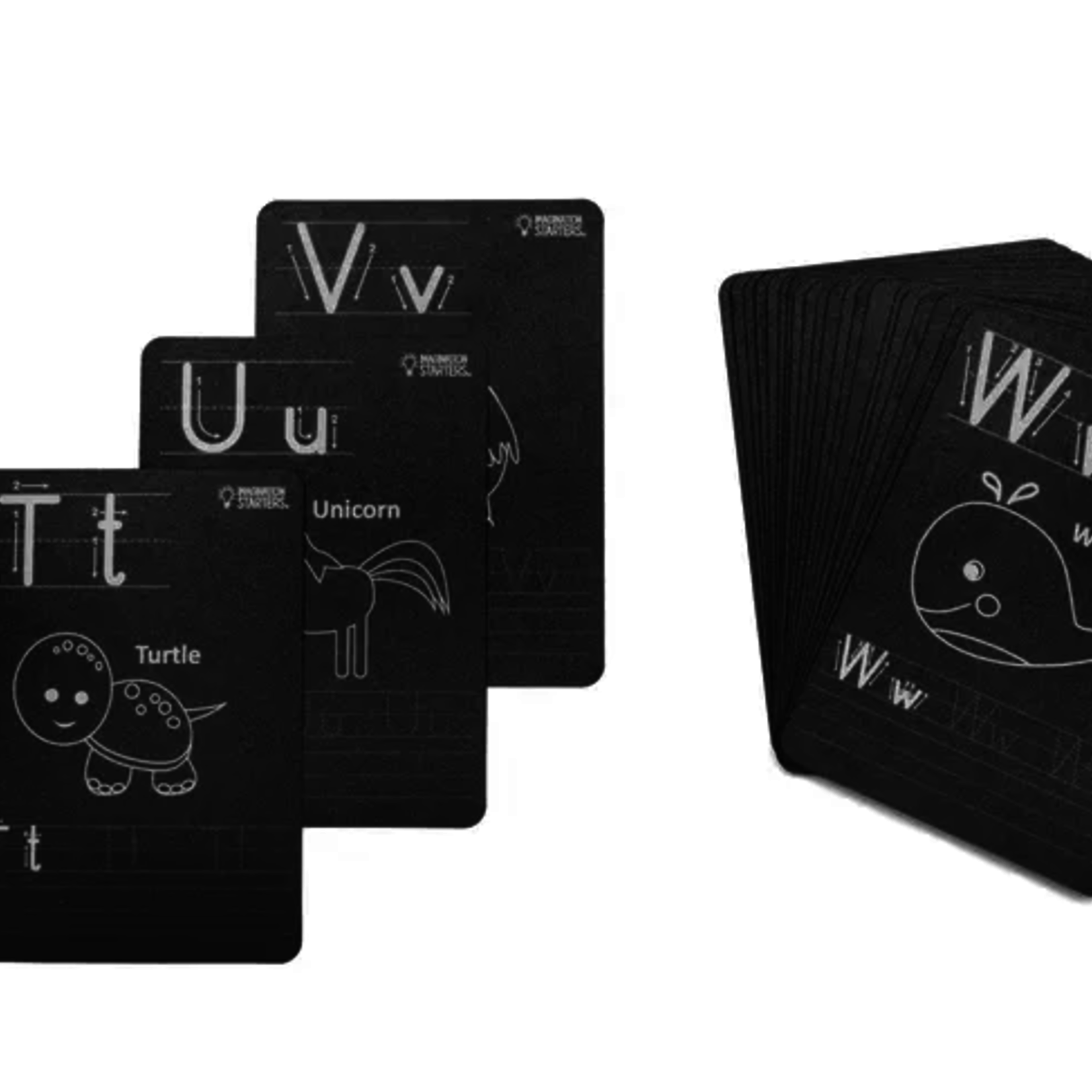 Imagination Starters Chalkboard Alphabet Card Set The Periwinkle Shoppe