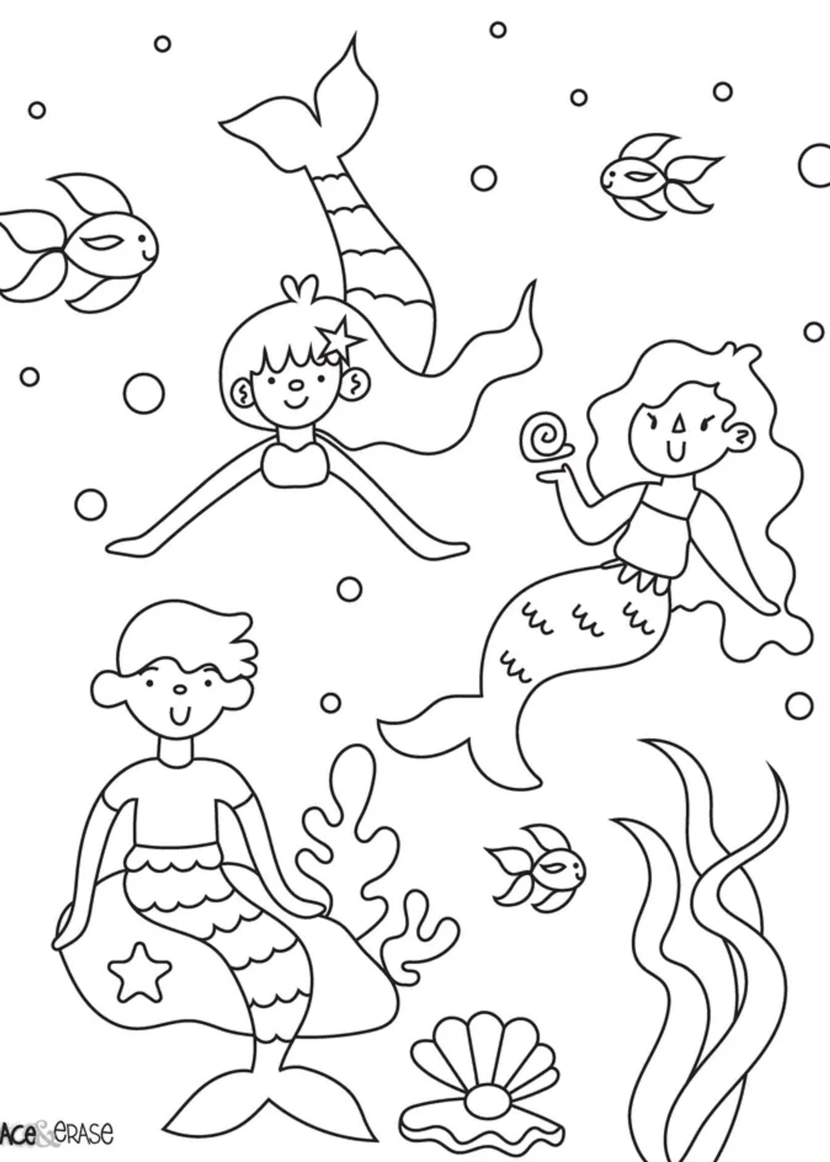Imagination Starters Trace & Erase Fantasy Set