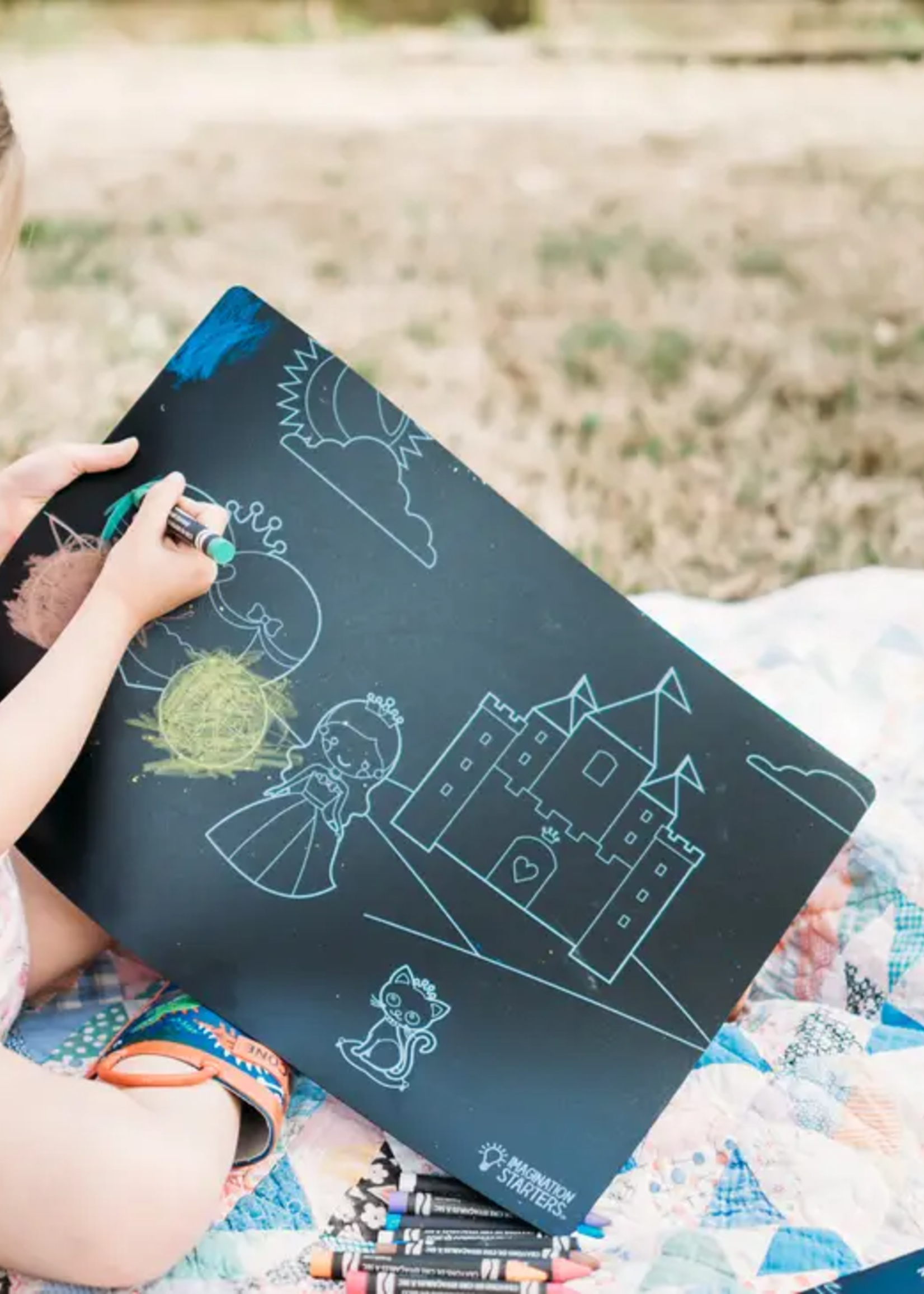 Imagination Starters Princess Chalkboard Mat