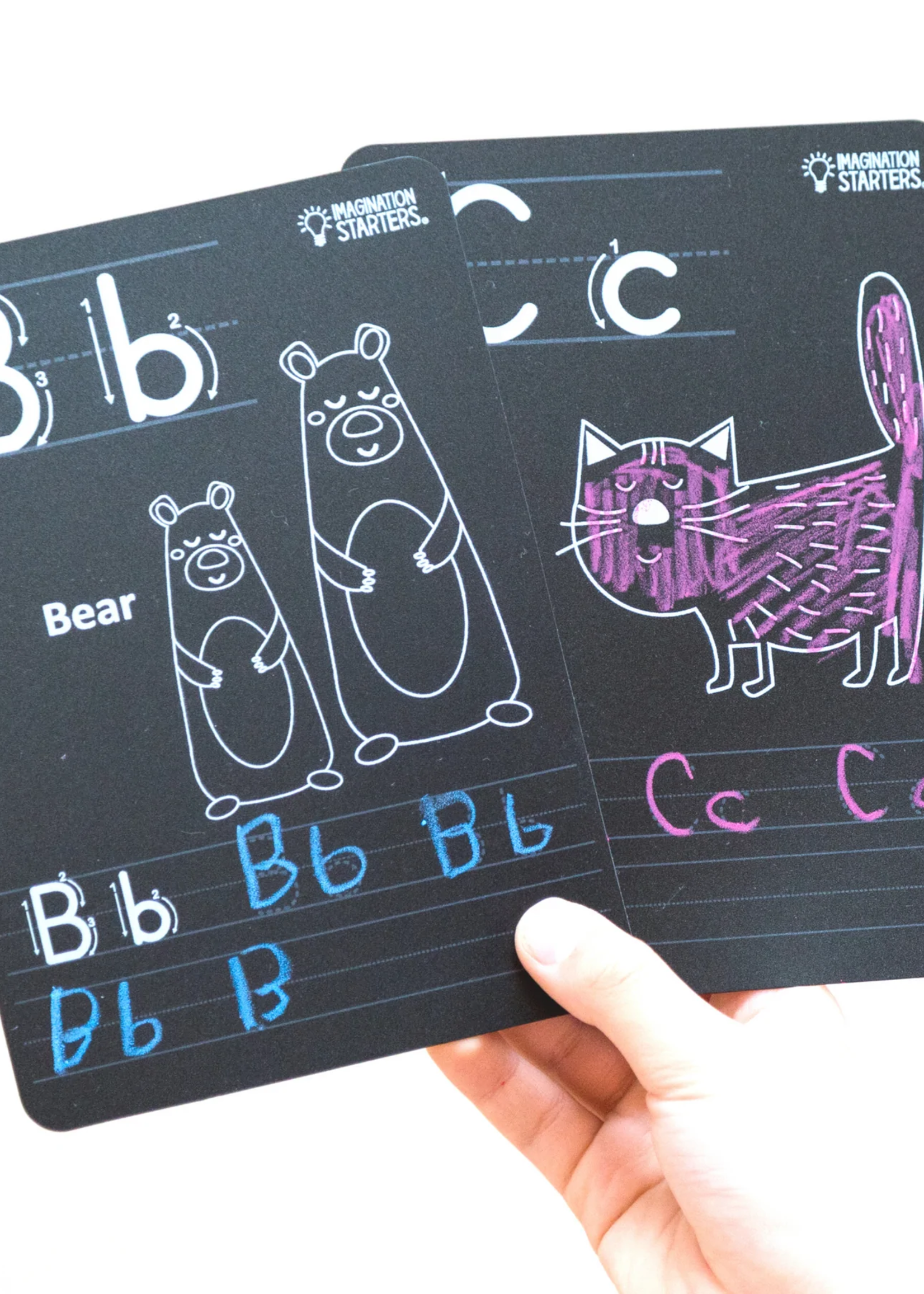Imagination Starters Chalkboard Alphabet Cards
