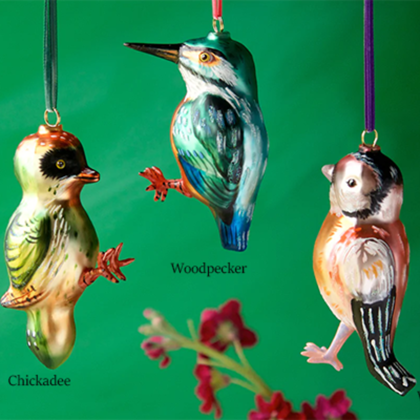 Glitterville Nathalie Lete Woodland Animal Ornaments