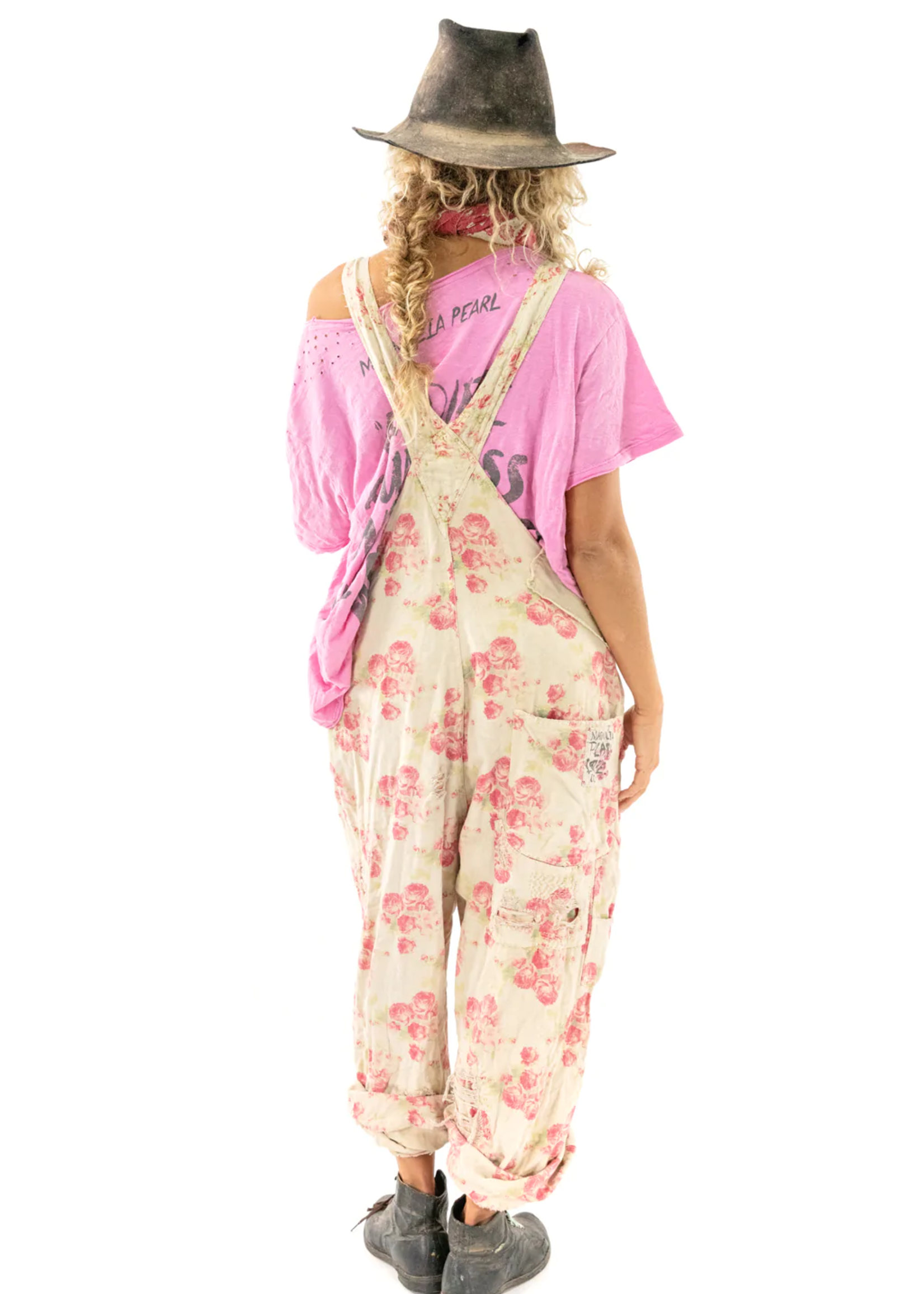 Magnolia Pearl Floral Print Overalls 041 Daphne