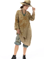 Magnolia Pearl Parnassus Tunic Top 981 Marigold One Size