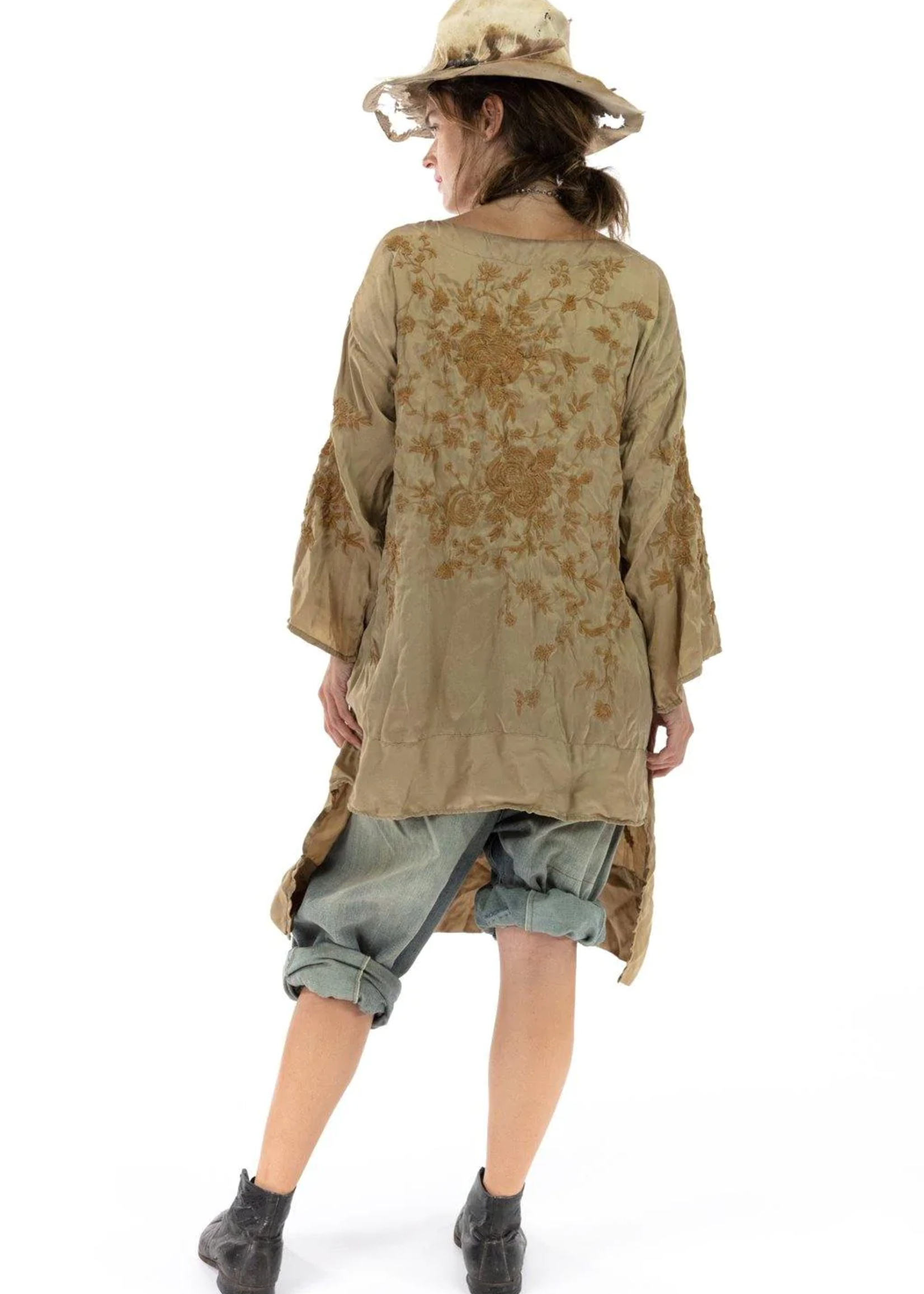 Magnolia Pearl Parnassus Tunic Top 981 Marigold One Size
