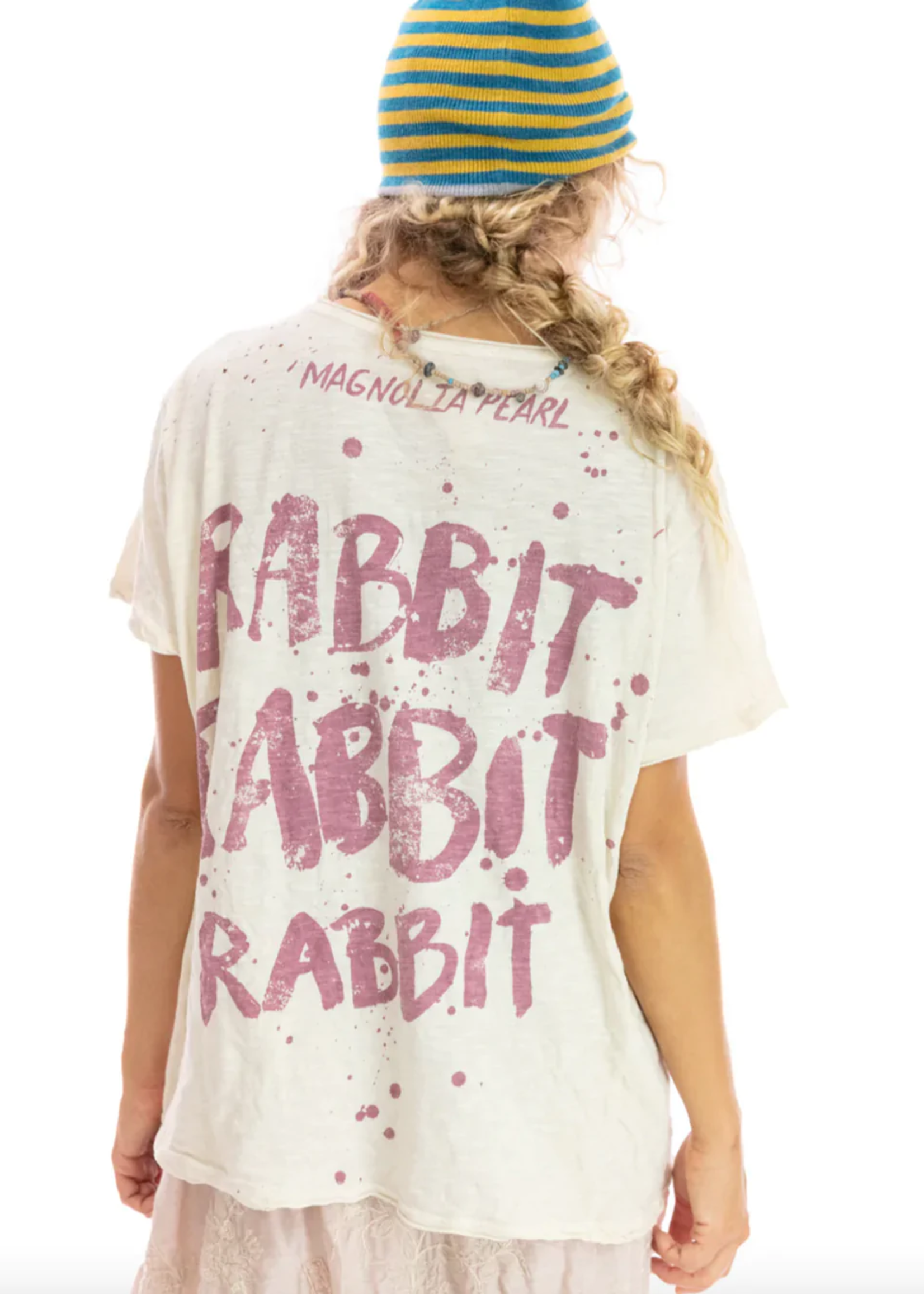Magnolia Pearl Rabbit Tee Top 1351 Moonlight/Beet