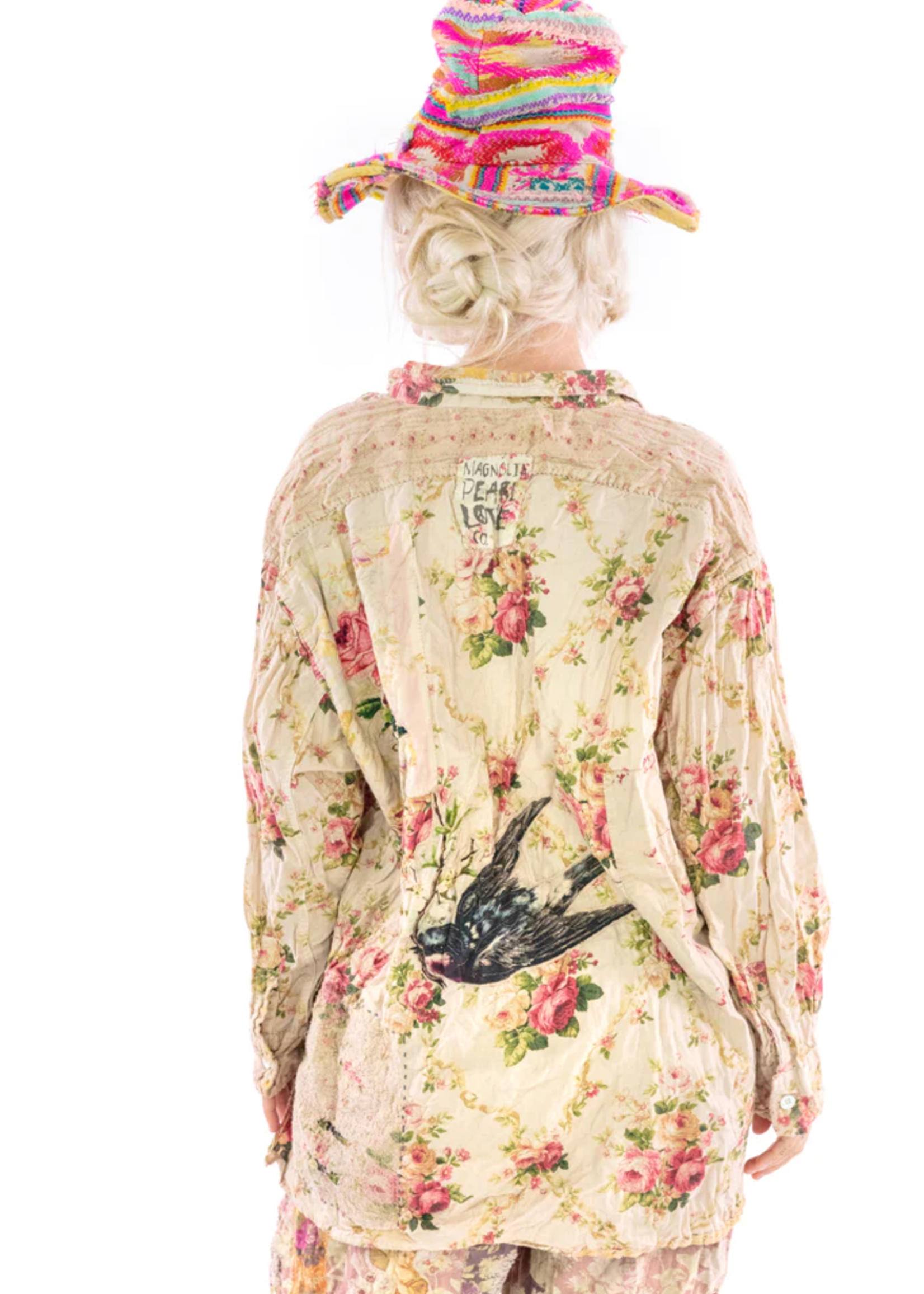 Magnolia Pearl Floral Laily Western Shirt TOP 1344